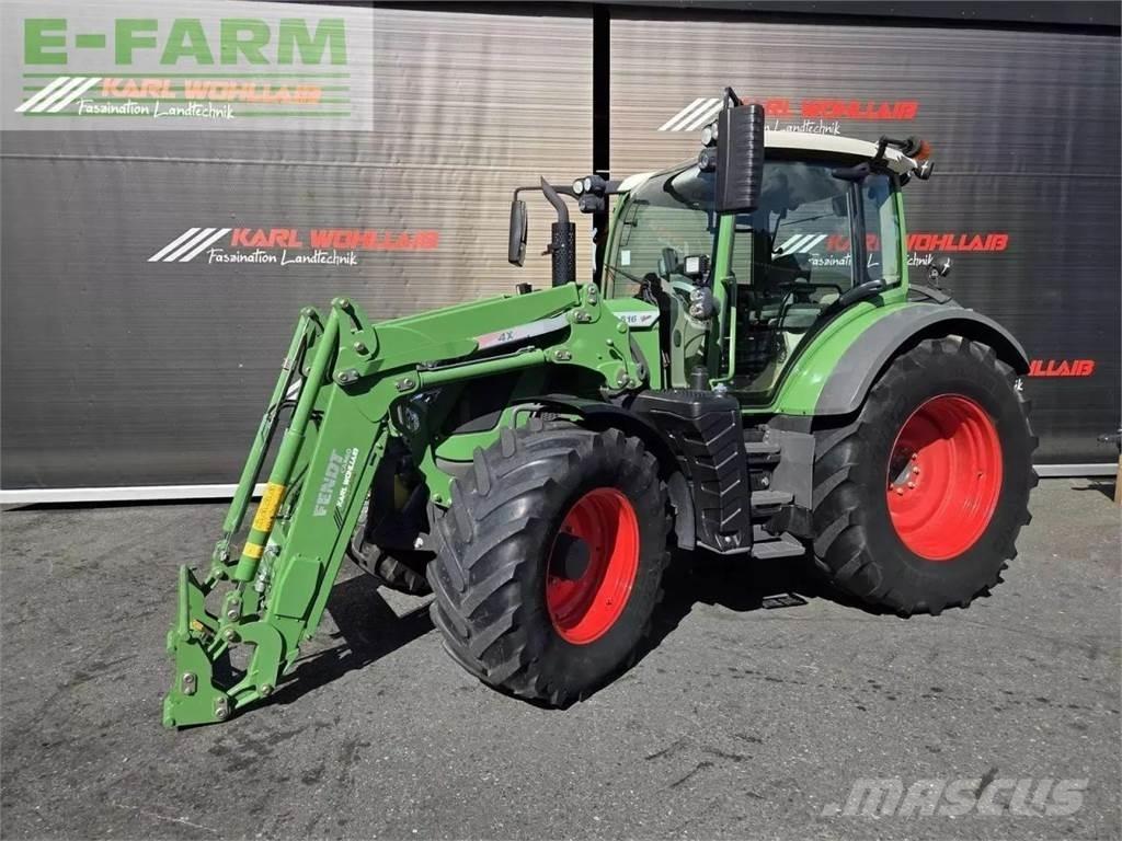 Fendt 516 vario Tractores