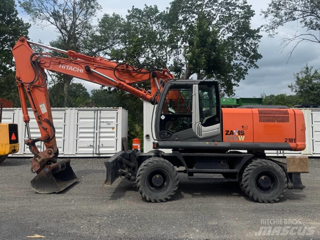 Hitachi ZX 220 W-3 Excavadoras de ruedas