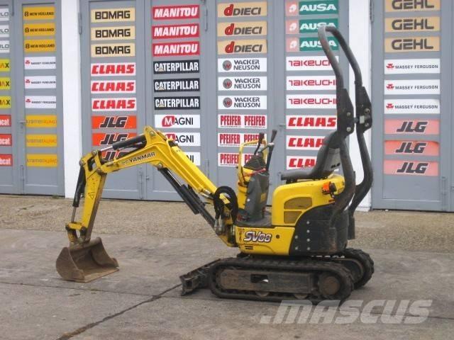 Yanmar SV 08-1A **684h** Minicargadoras