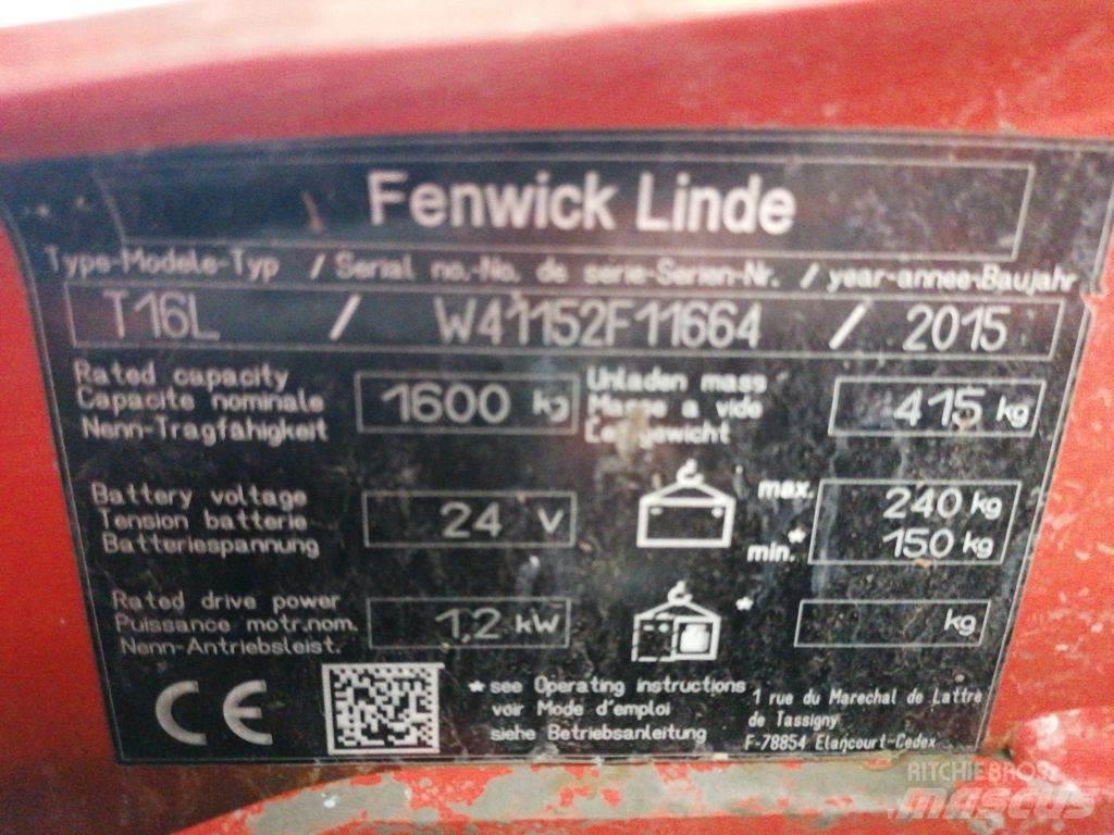 Linde T16L Transpaletas Manuales