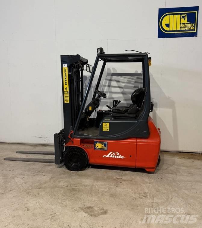 Linde truck E16 Carretillas de horquilla eléctrica