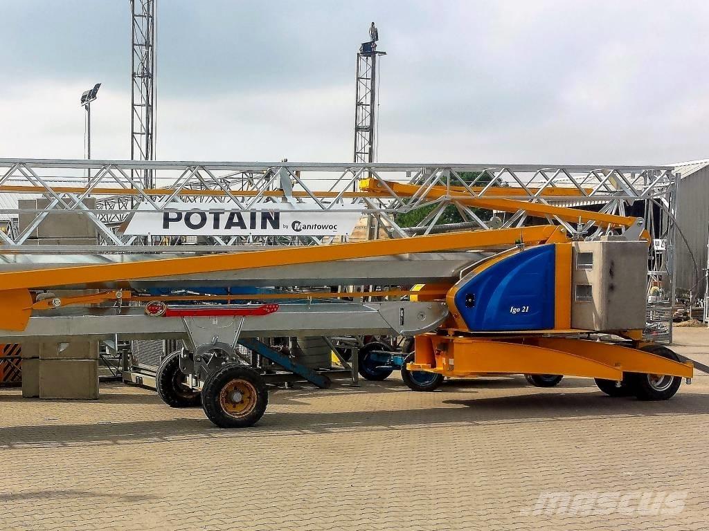 Potain IGO 21 Grúas automontantes