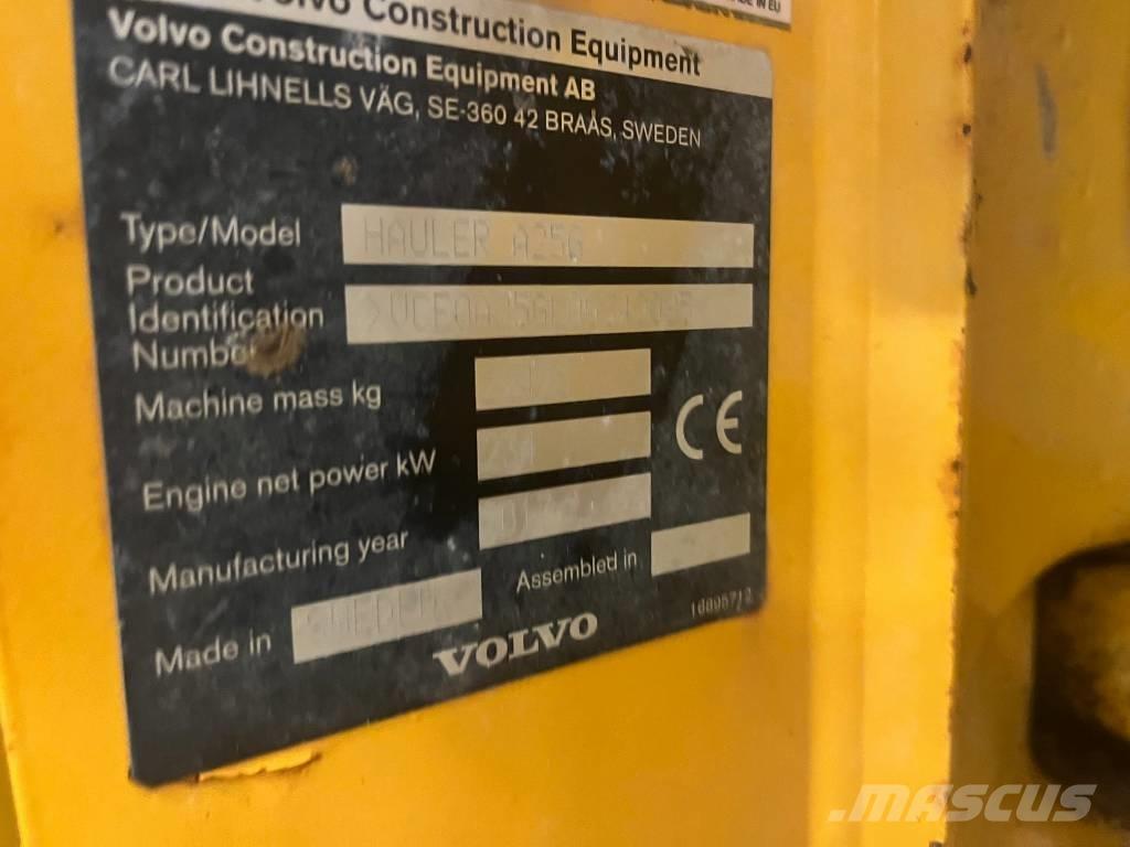 Volvo A25 G Dúmpers articulados