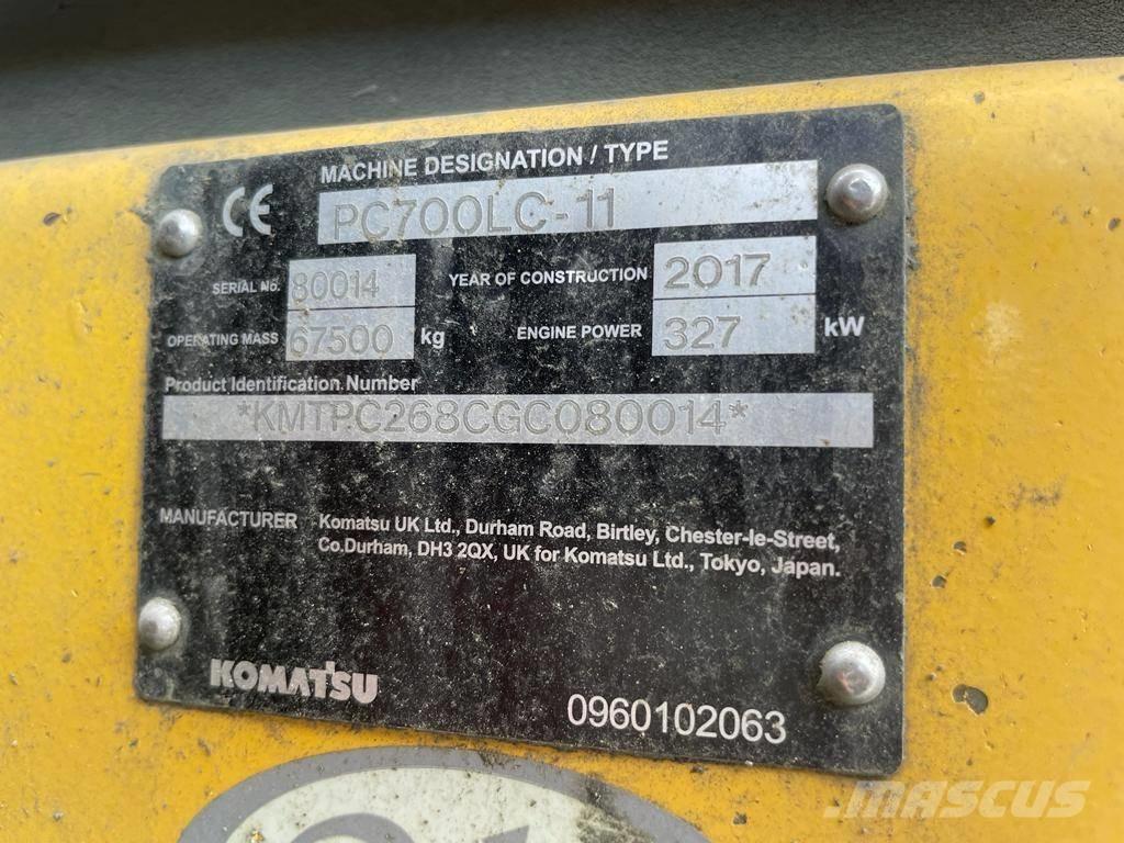 Komatsu PC700LC-11 Excavadoras de cadenas