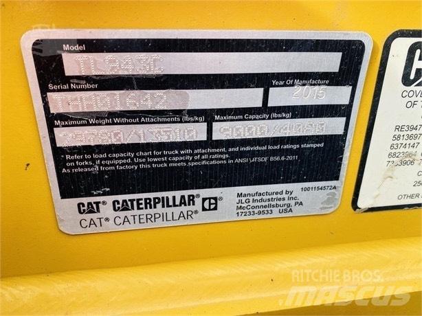 CAT TL 943 C Carretillas telescópicas