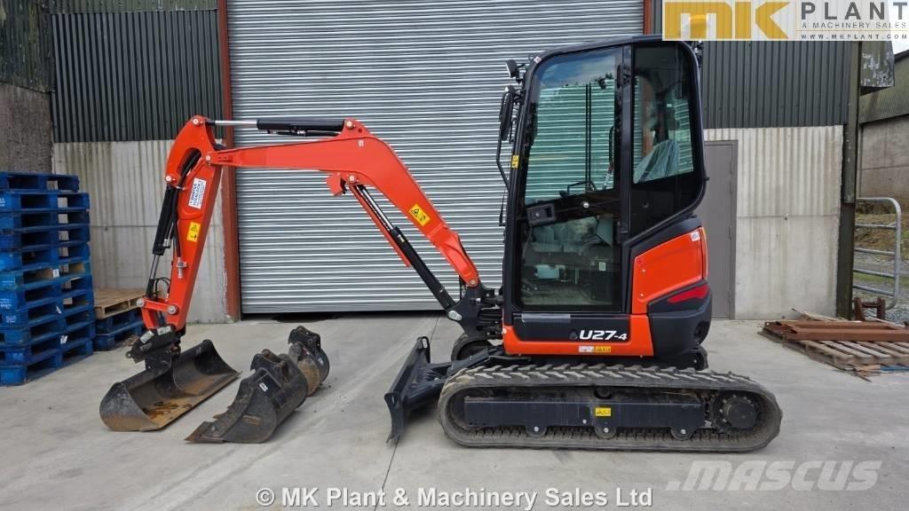 Kubota U 27-4 Mini excavadoras < 7t