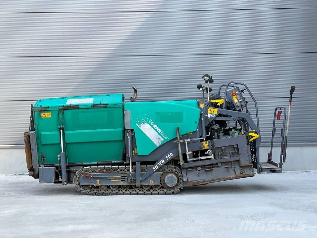 Vögele SUPER 800 Asfaltadoras