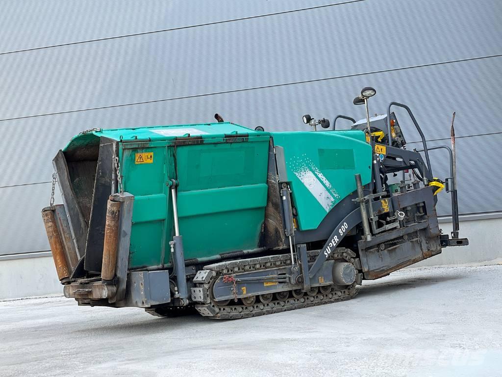 Vögele SUPER 800 Asfaltadoras