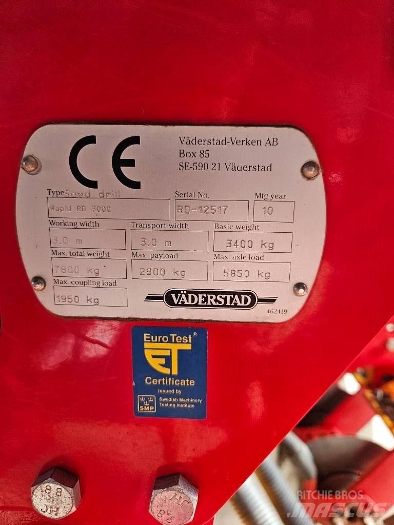 Väderstad Rapid300C Sembradoras combinadas