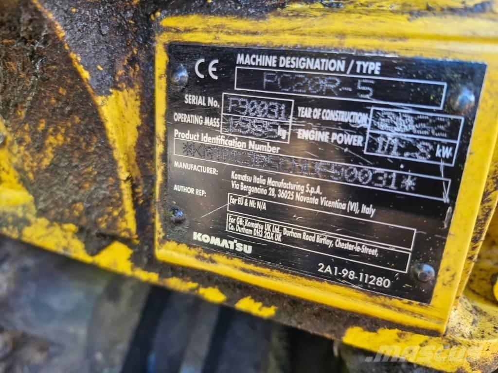 Komatsu PC 20 R-5 Mini excavadoras < 7t
