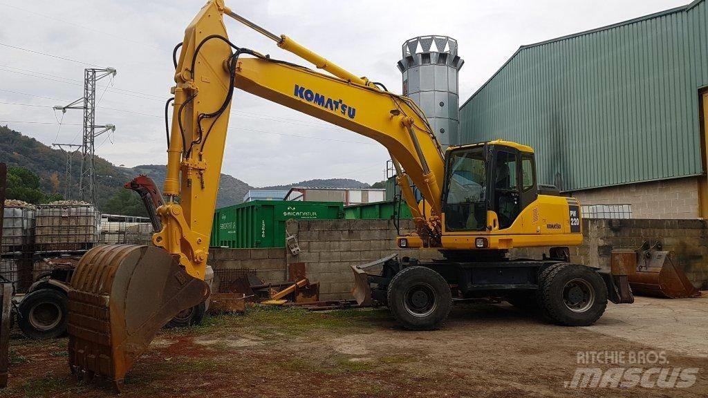 Komatsu PW 220-7 Excavadoras de ruedas