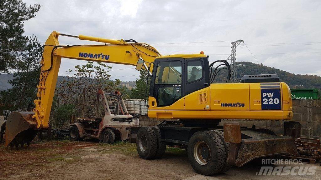 Komatsu PW 220-7 Excavadoras de ruedas