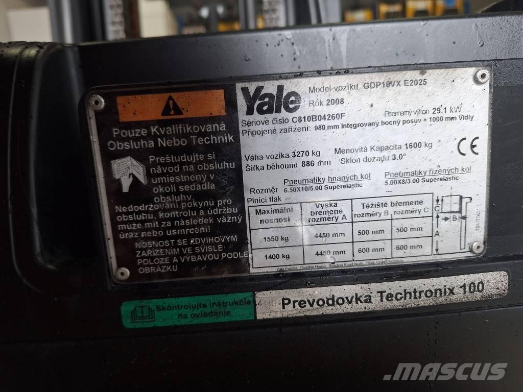 Yale GDP 16 VX Carretillas LPG