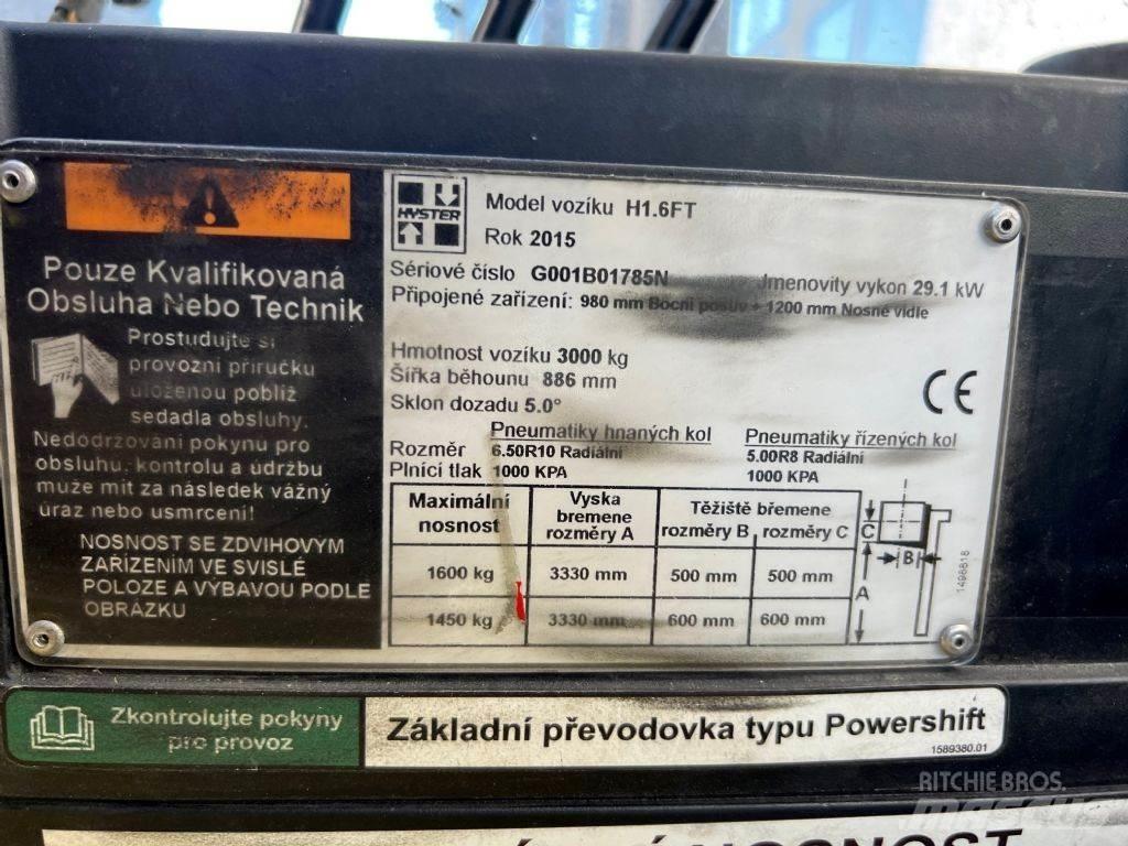 Hyster H 1.6 FT Carretillas diesel