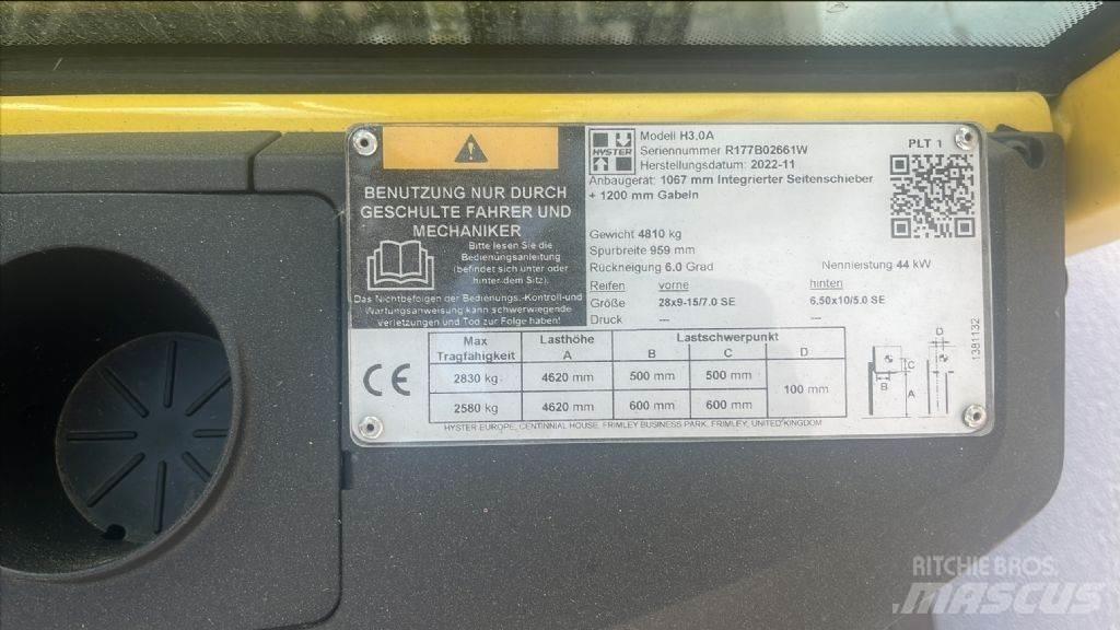 Hyster H 3.0 A Carretillas diesel