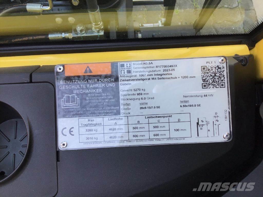 Hyster H 3.5 A Carretillas diesel