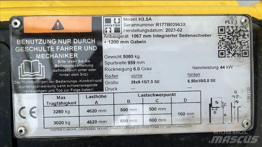 Hyster H 3.5 A Carretillas diesel