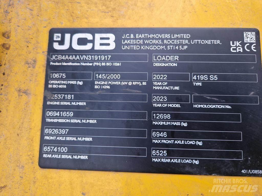 JCB 419S Agricultura - Otros