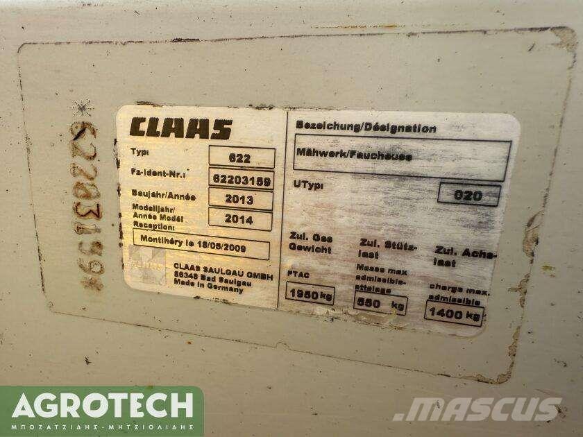 CLAAS DISCO 3050 TRC Tractores