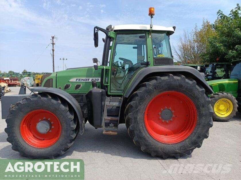 Fendt 820 VARIO Tractores