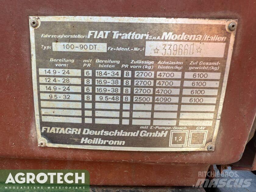 Fiat 100-90 Tractores