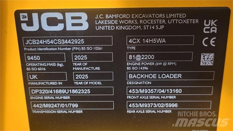 JCB 4CX Retrocargadoras