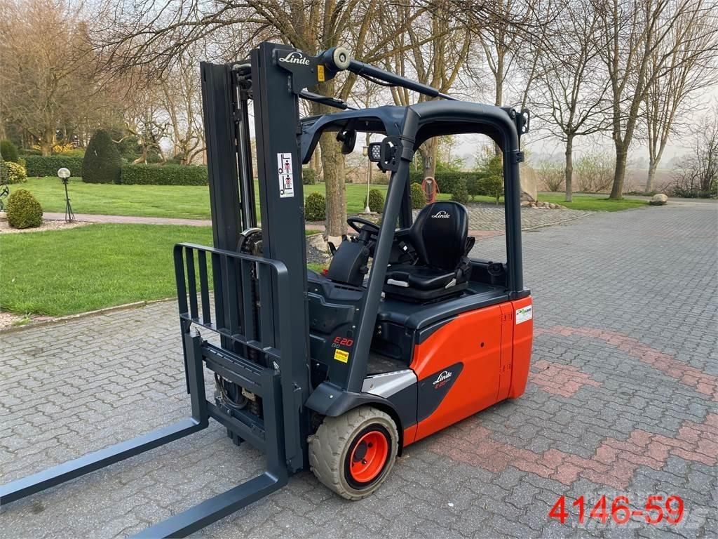 Linde E 20 L 02 Carretillas de horquilla eléctrica