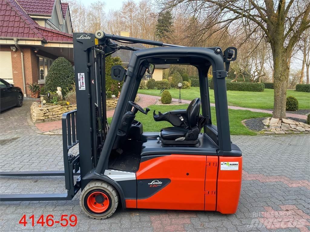 Linde E 20 L 02 Carretillas de horquilla eléctrica