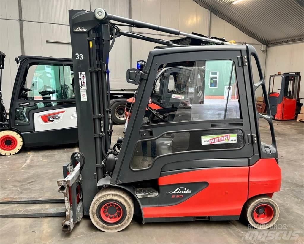 Linde E 30 - 01 Carretillas de horquilla eléctrica