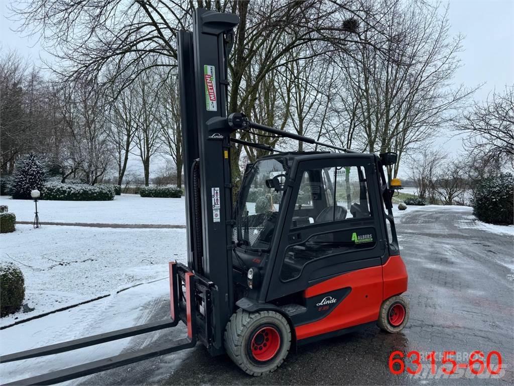 Linde E 35 L 01 Carretillas de horquilla eléctrica