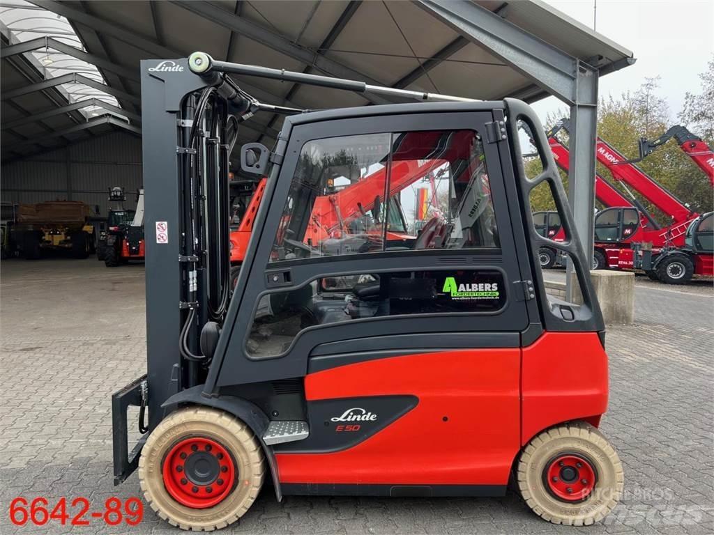 Linde E 50 HL 01 Carretillas de horquilla eléctrica