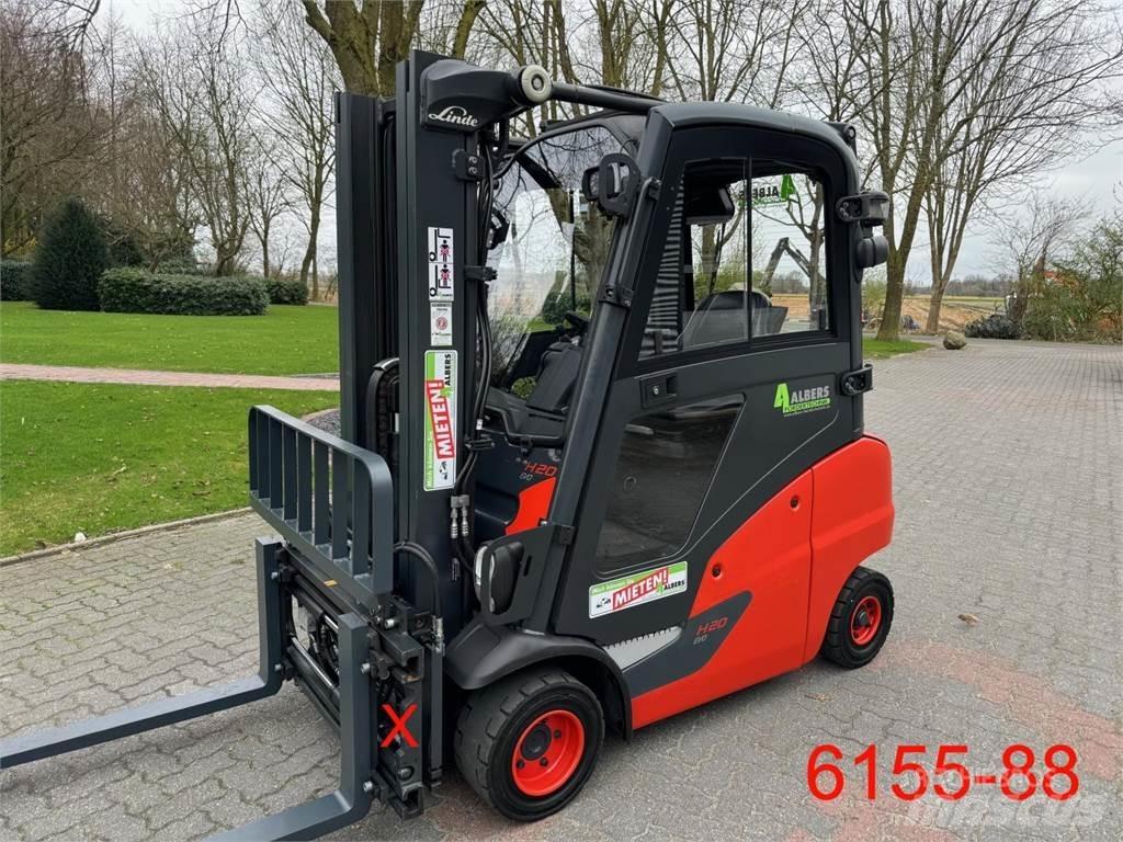 Linde H 20 T 01 Carretillas LPG