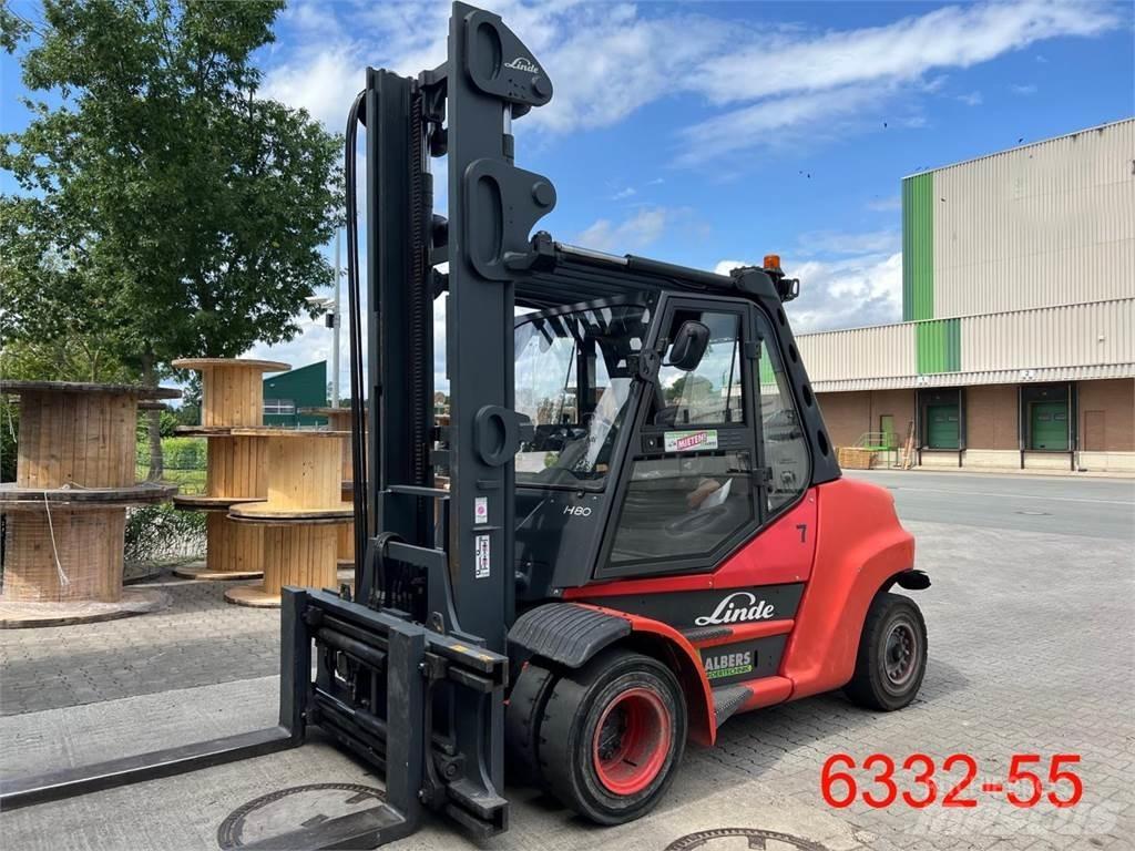 Linde H 80 D 02 900 Carretillas diesel