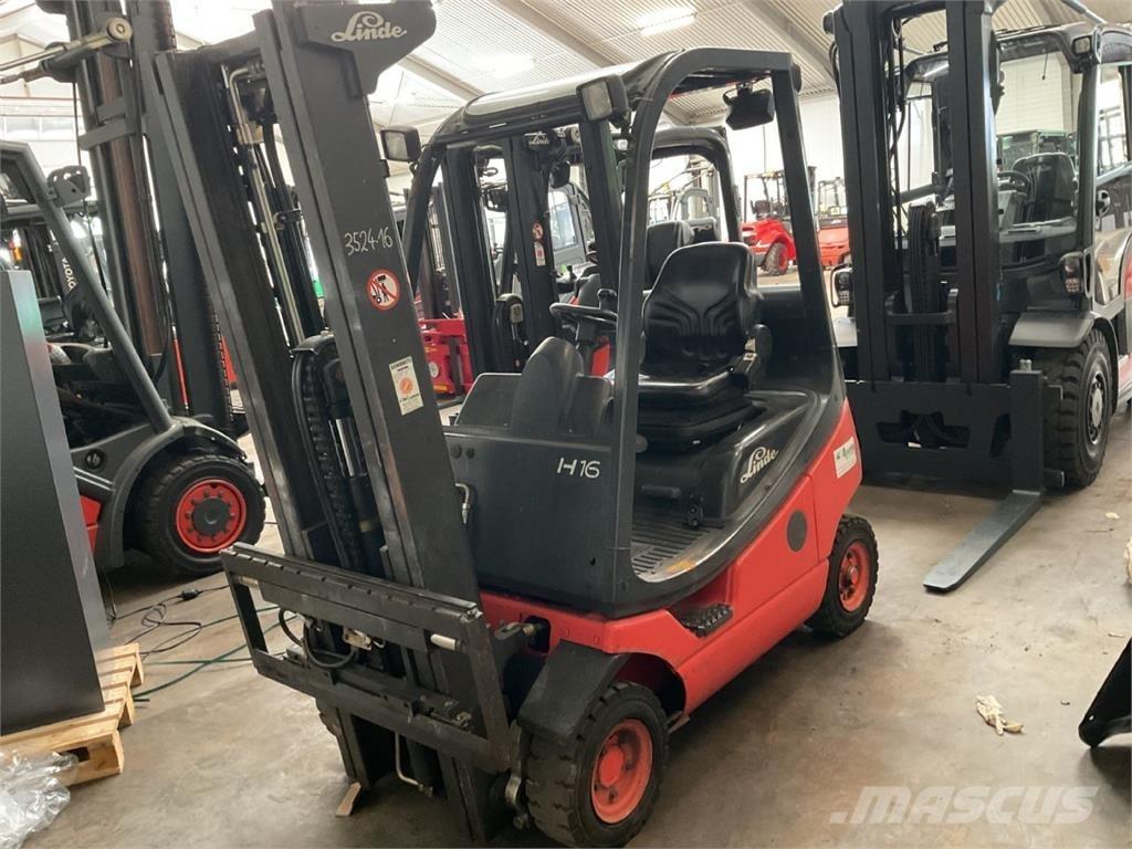 Linde H16T-03 Carretillas LPG
