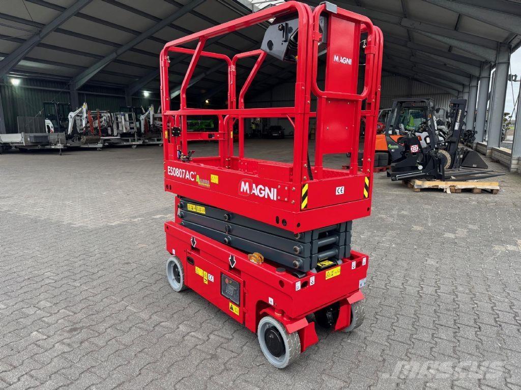 Magni ES 0807 AC + Plataformas tijera