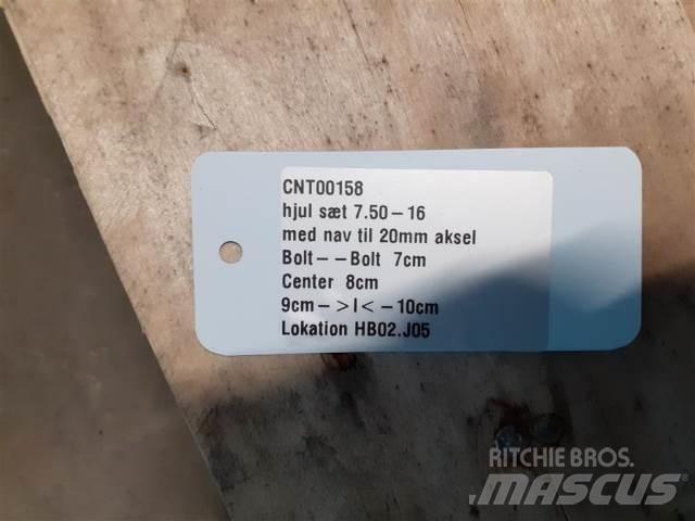  16'' 7.50-16 Remolques volquete