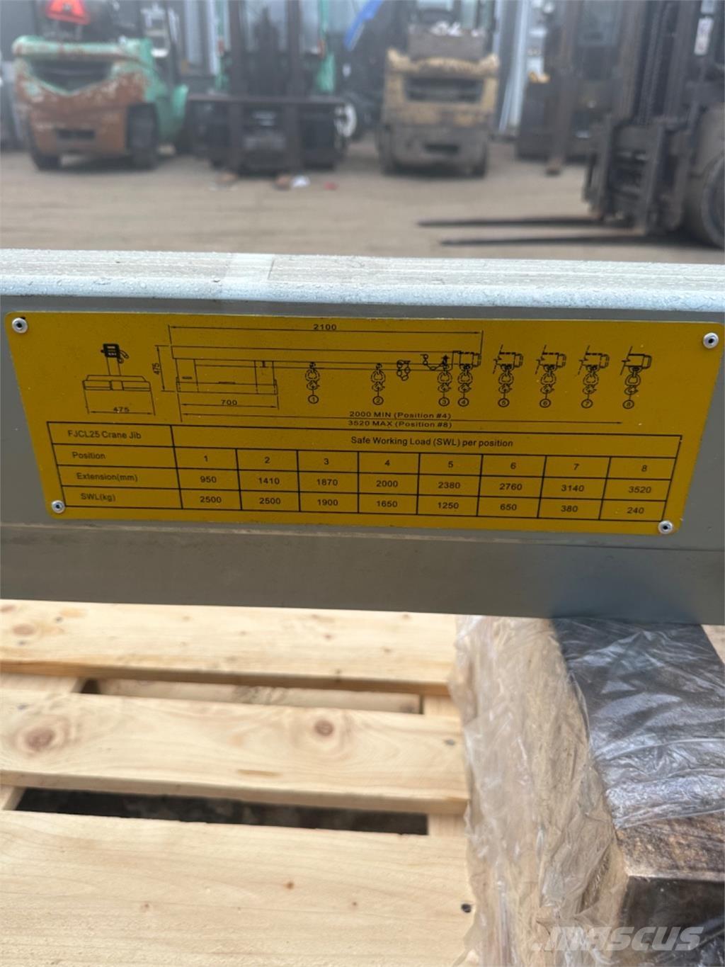  2500kg Otros componentes