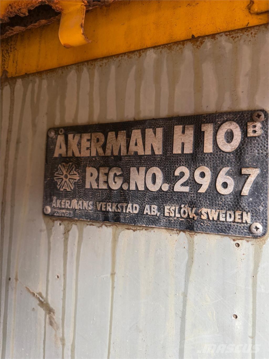 Åkerman H10B Excavadoras de cadenas