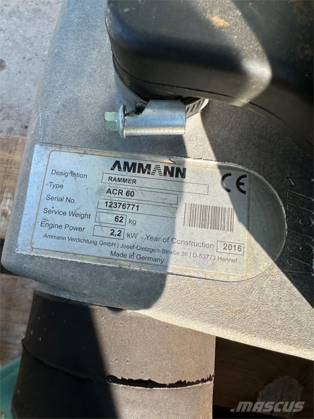 Ammann ACR60 Pisones compactadores