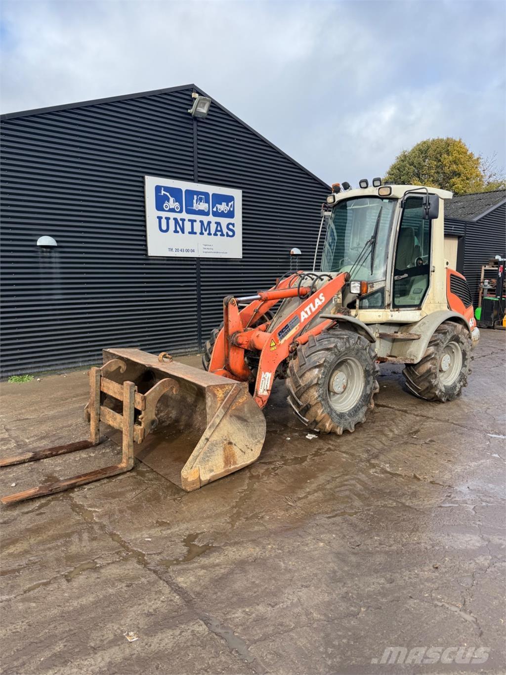 Atlas 65 Cargadoras sobre ruedas