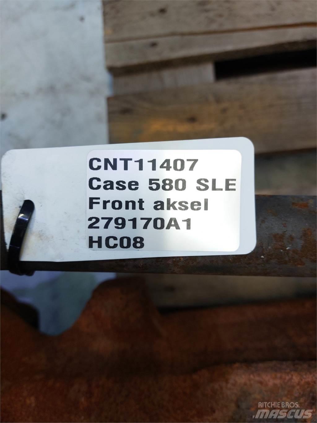 CASE 580 SLE Ejes