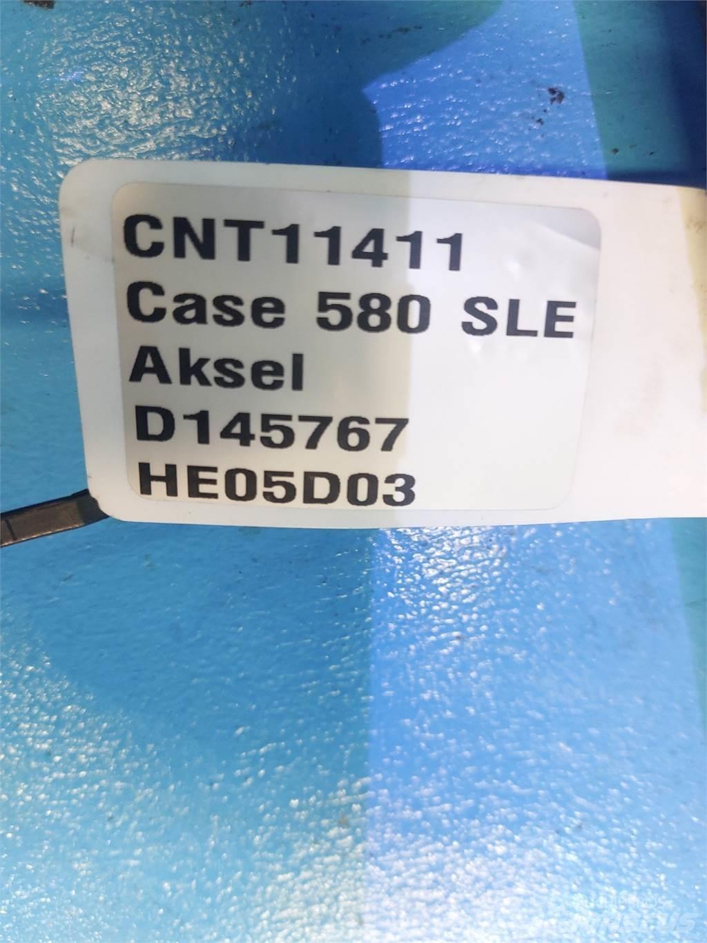 CASE 580 SLE Plataformas y cucharones