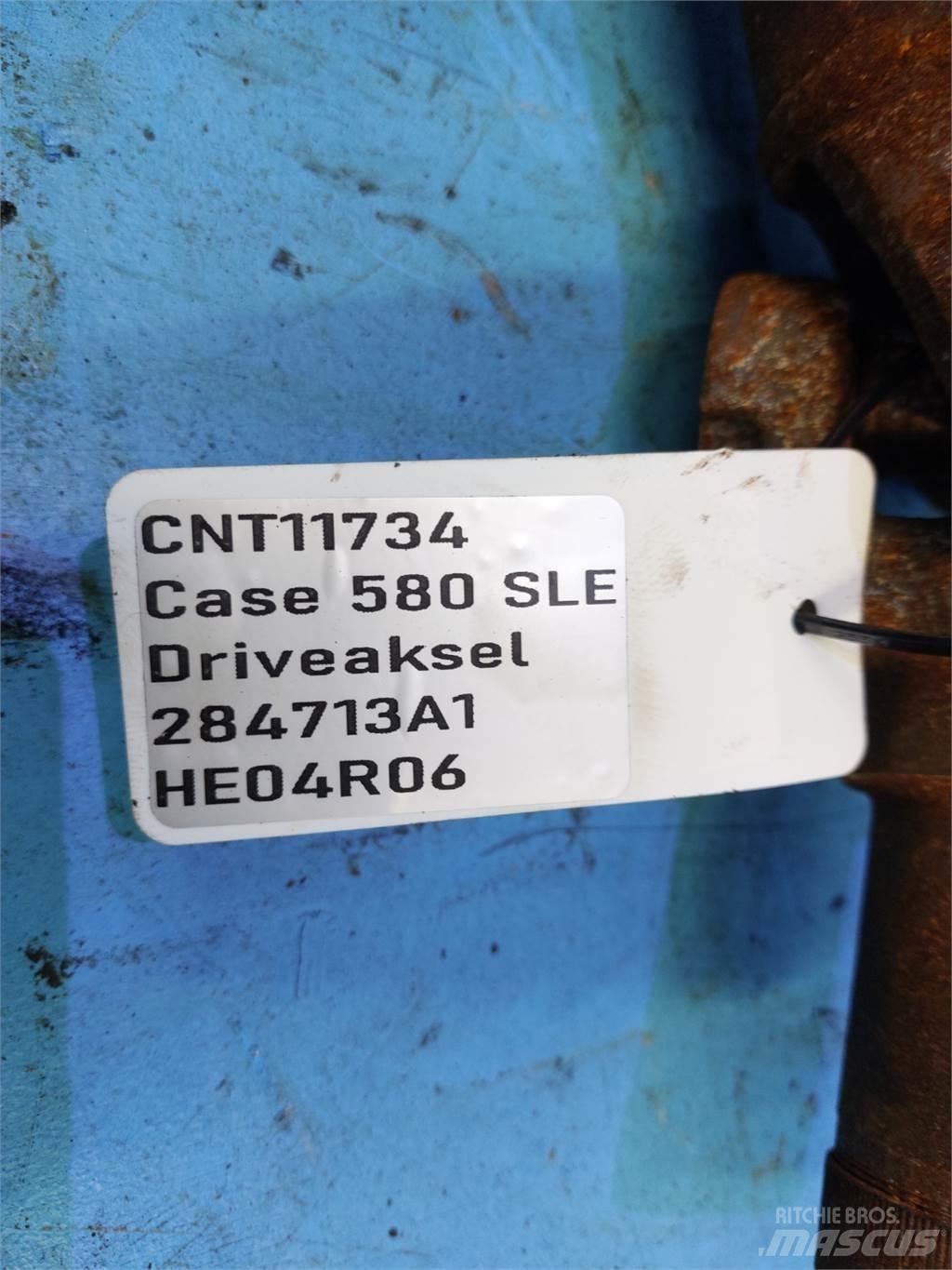 CASE 580 SLE Ejes