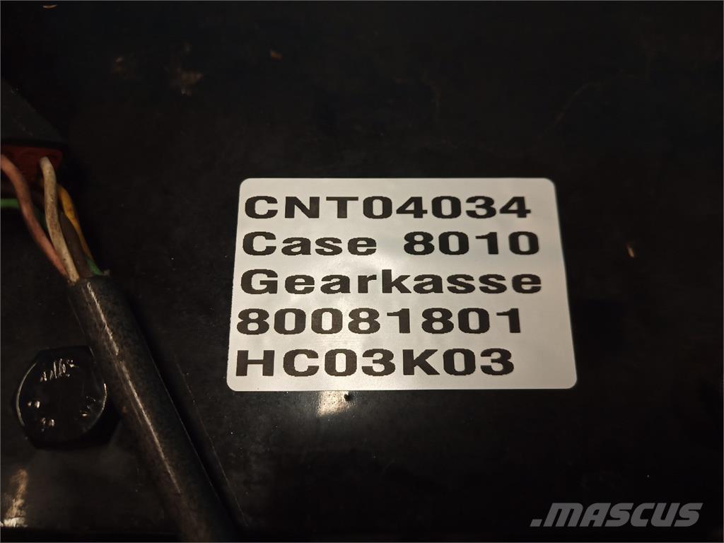 CASE 8010 Transmisión