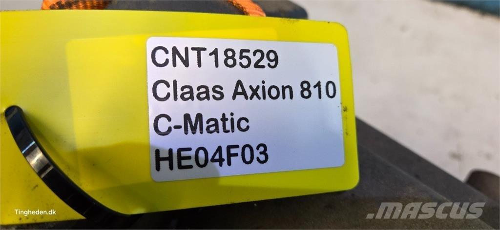 CLAAS Axion 810 Transmisión
