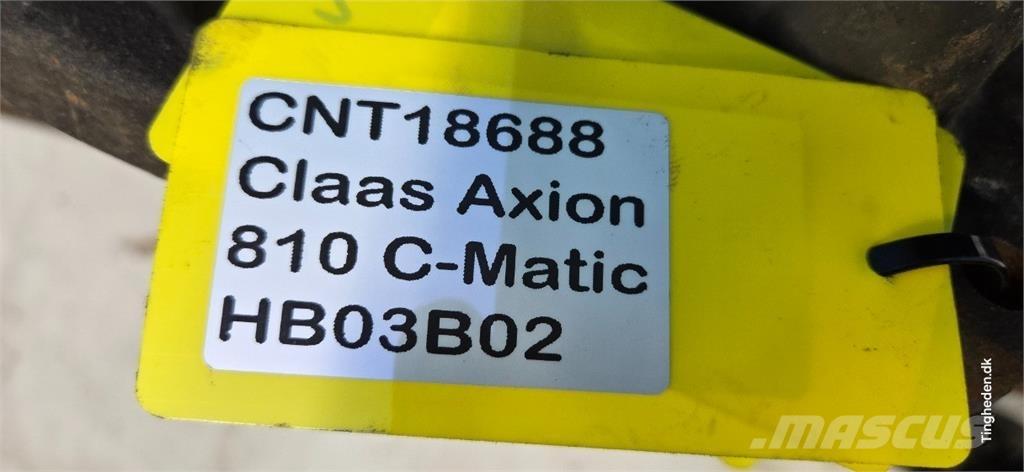 CLAAS Axion 810 Transmisión
