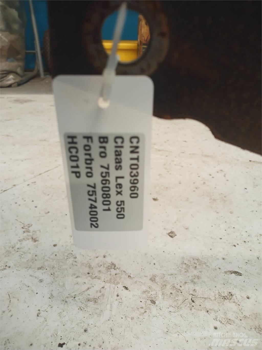 CLAAS Lexion 550 Accesorios para cosechadoras combinadas