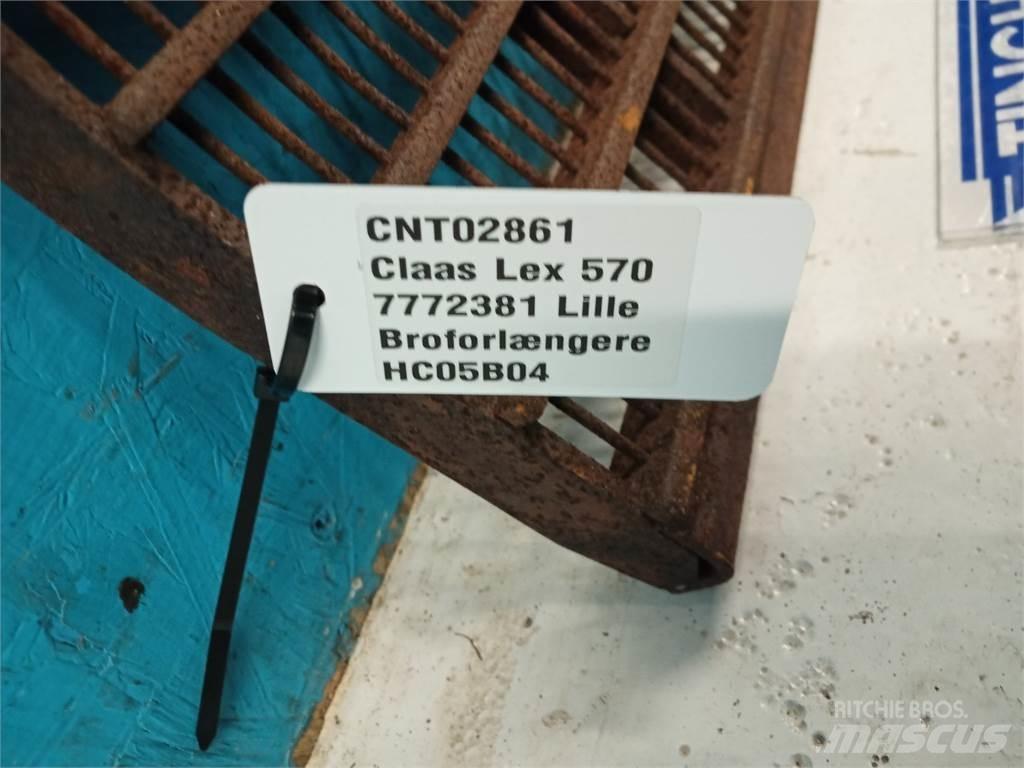 CLAAS Lexion 570 Accesorios para cosechadoras combinadas