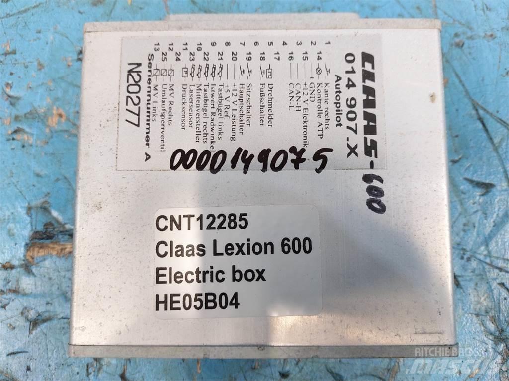 CLAAS Lexion 600 Electrónicos