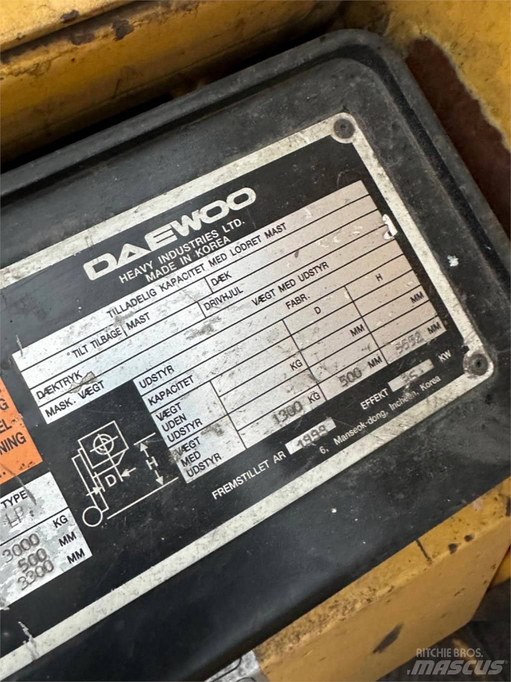 Daewoo G30E Carretillas LPG